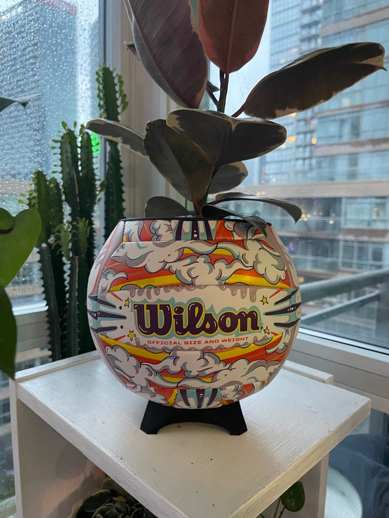 Nike Large Volleyball Planter (Beach Graffiti)