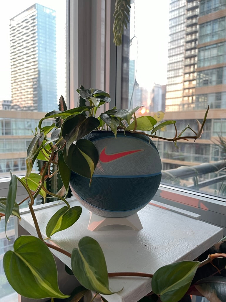 Nike Mini Basketball Planter (Hot Punch)