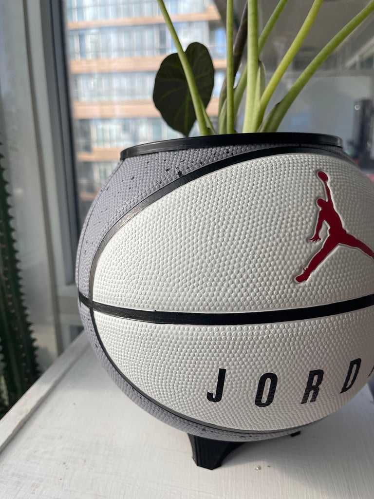 Nike Jordan Large Basketball Planter (White Cement)