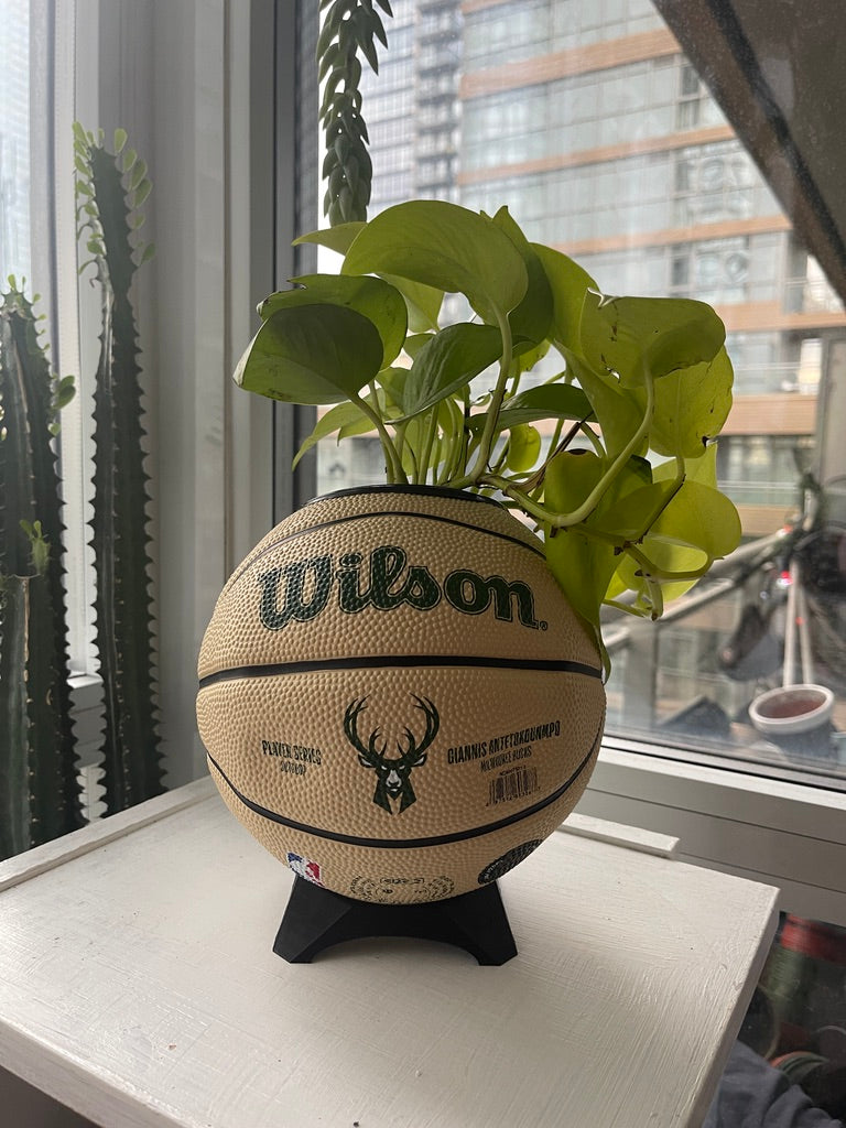 Mini Basketball Planter (Giannis Antetokounmpo)
