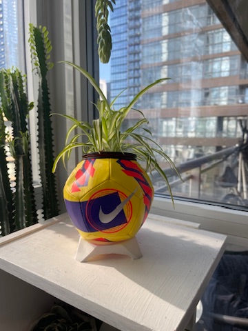 Nike Mini Soccer Ball Planter (Yellow Pitch)