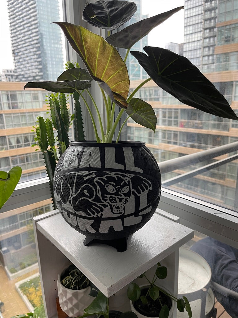 Nike Large Basketball Planter (Ball For All Black)