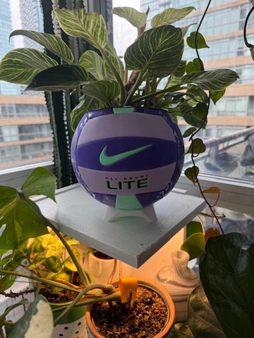 Nike Large Volleyball Planter (Purple Storm)