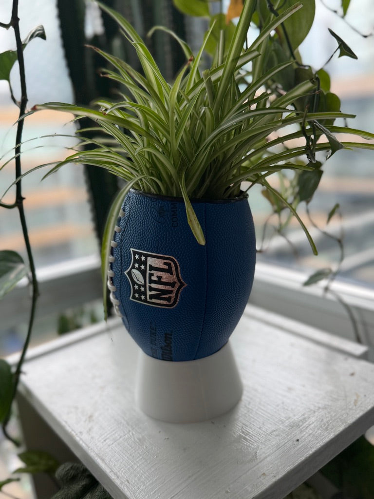 Mini Football Planter (The NFL OG - Blue)
