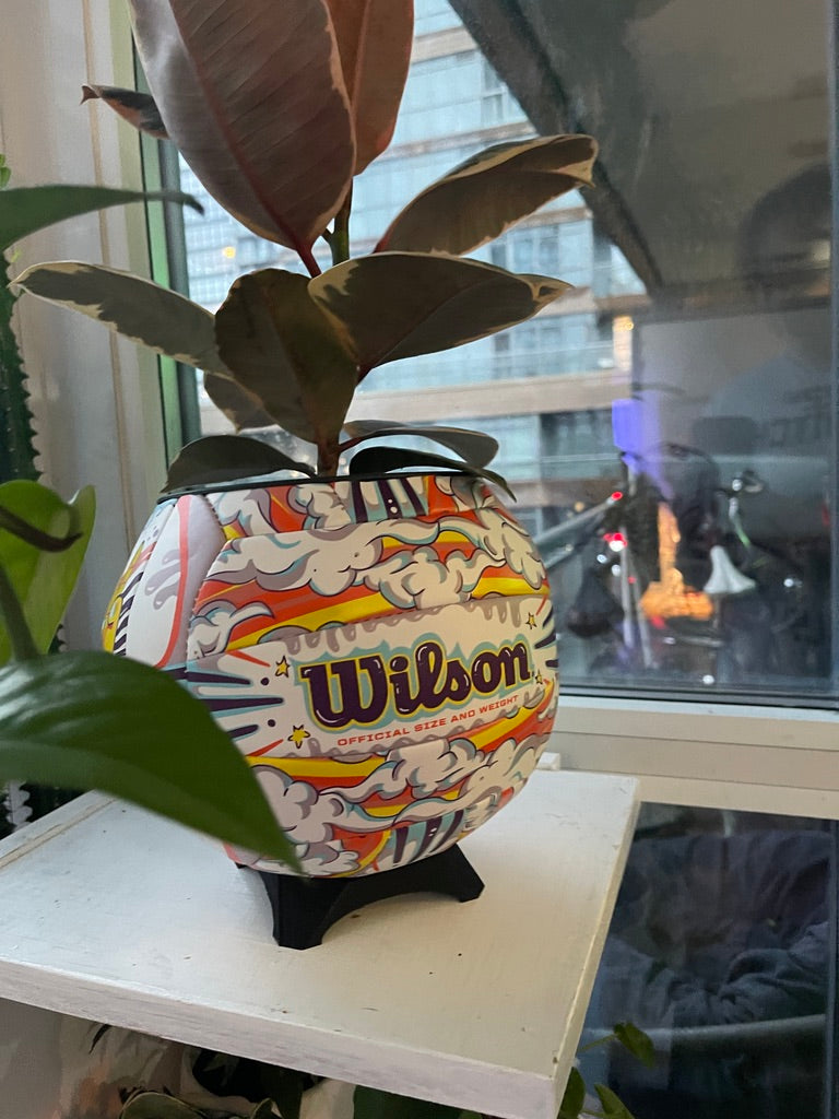 Nike Large Volleyball Planter (Beach Graffiti)