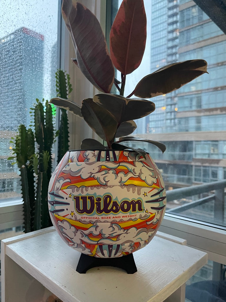Nike Large Volleyball Planter (Beach Graffiti)