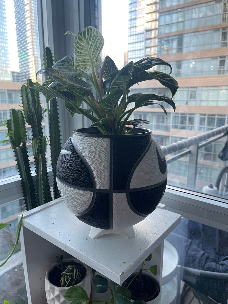 Nike Large Basketball Planter (Oreo All-Court)