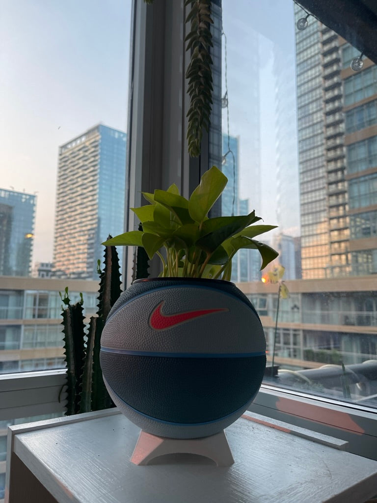 Nike Mini Basketball Planter (Hot Punch)