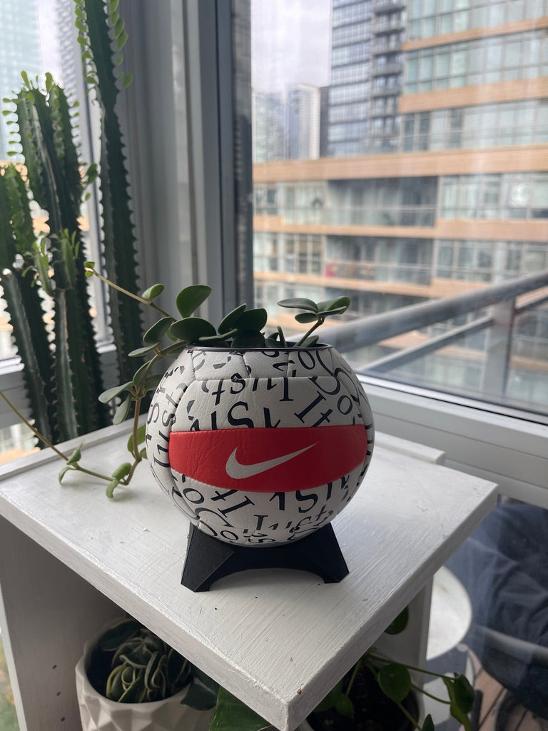 Nike Mini Volleyball Planter (Newspaper)
