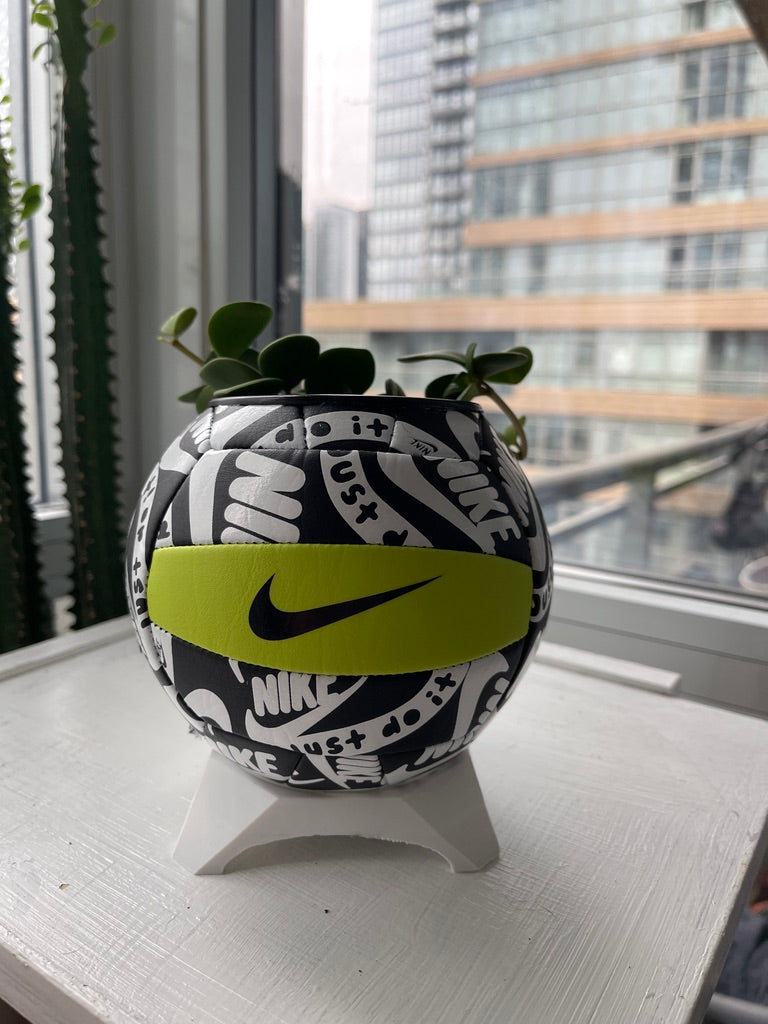 Nike Mini Volleyball Planter (Green Volt)