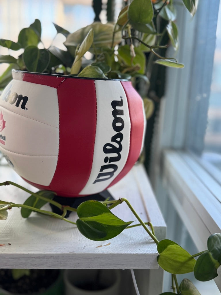 Large Volleyball Planter (Volleyball Canada)