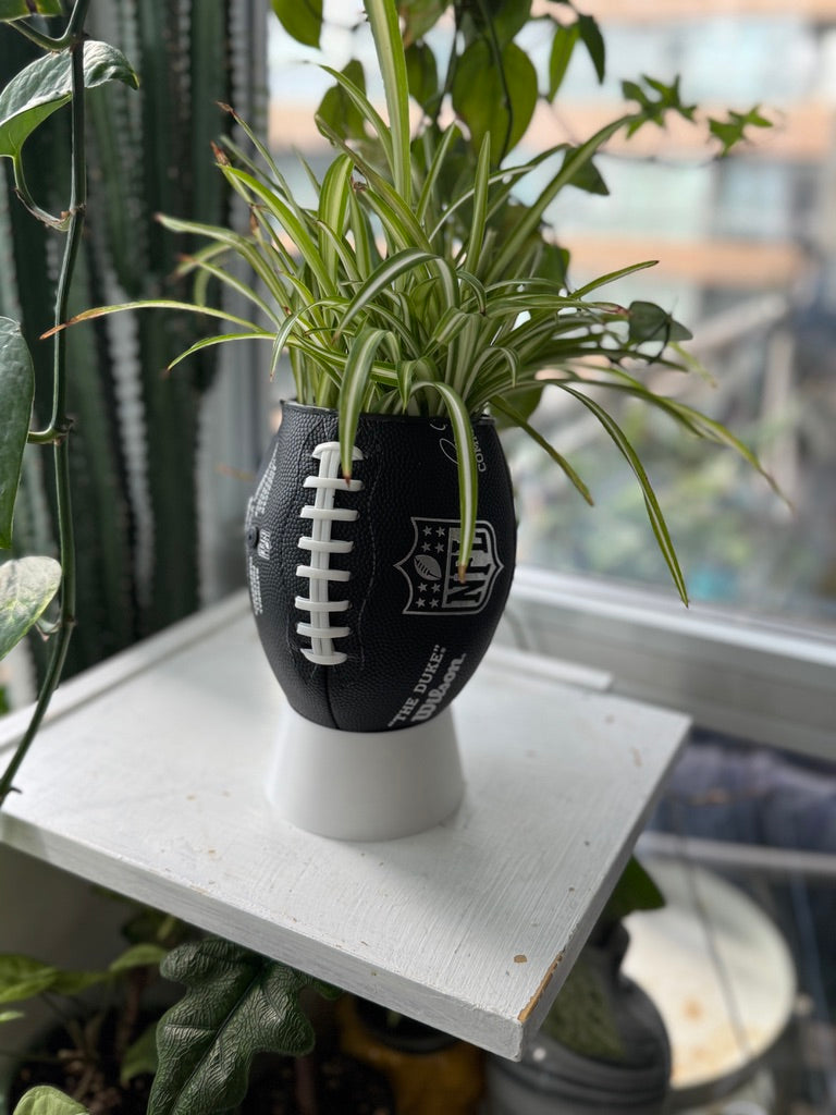 Mini Football Planter (The NFL OG - Black)