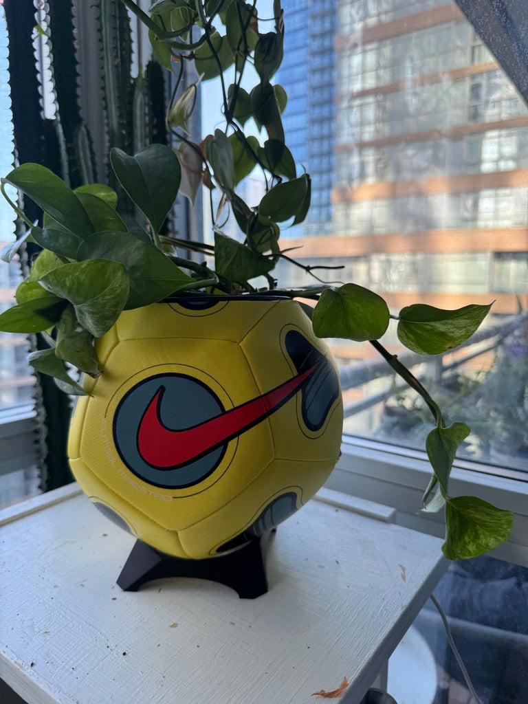 Nike Large Soccer Ball Planter (Red Volt)
