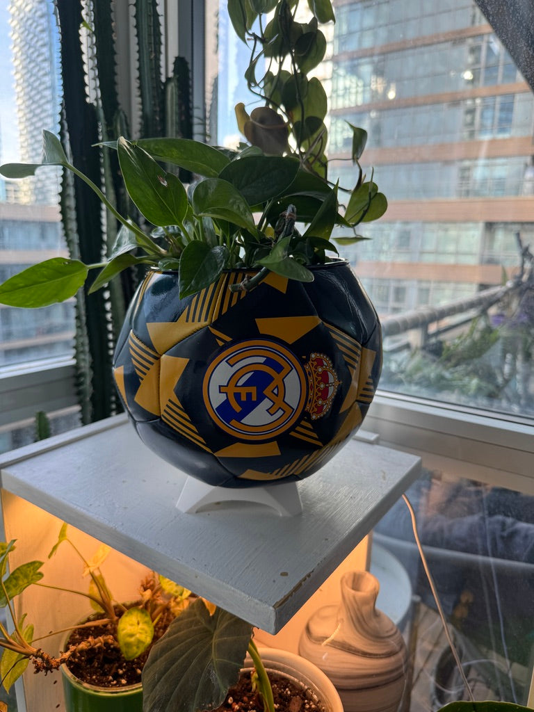 Large Soccer Ball Planter (Real Madrid)