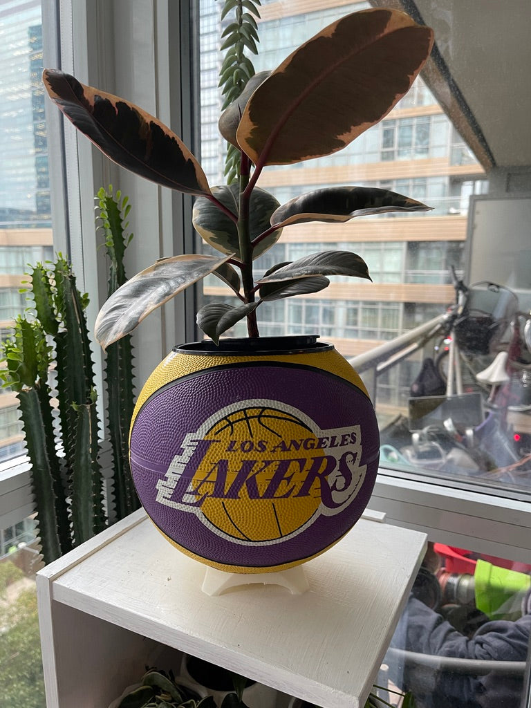 Large Basketball Planter (Los Angeles Lakers - OG)