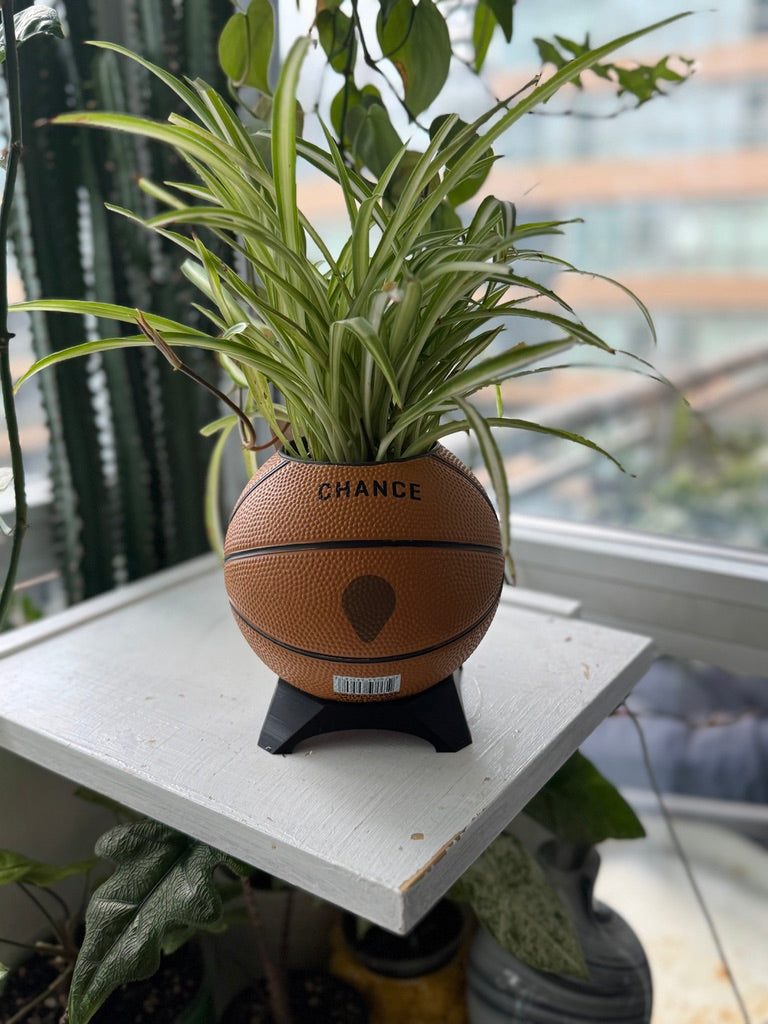 Ultra-Mini Basketball Planter (Reindeer)