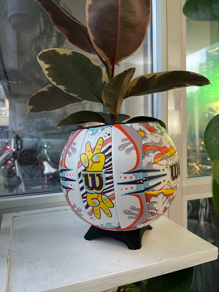 Nike Large Volleyball Planter (Beach Graffiti)