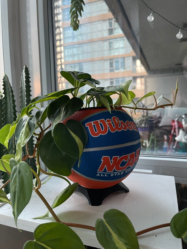 Mini Basketball Planter (NCAA Orange)