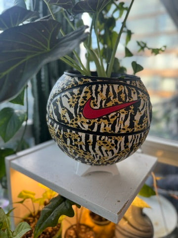 Nike Large Basketball Planter (Cheetah Zebra)
