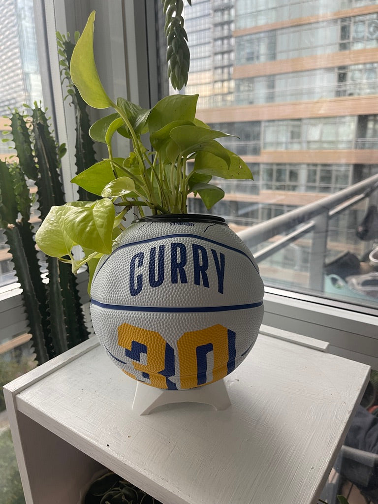 Mini Basketball Planter (Steph Curry)