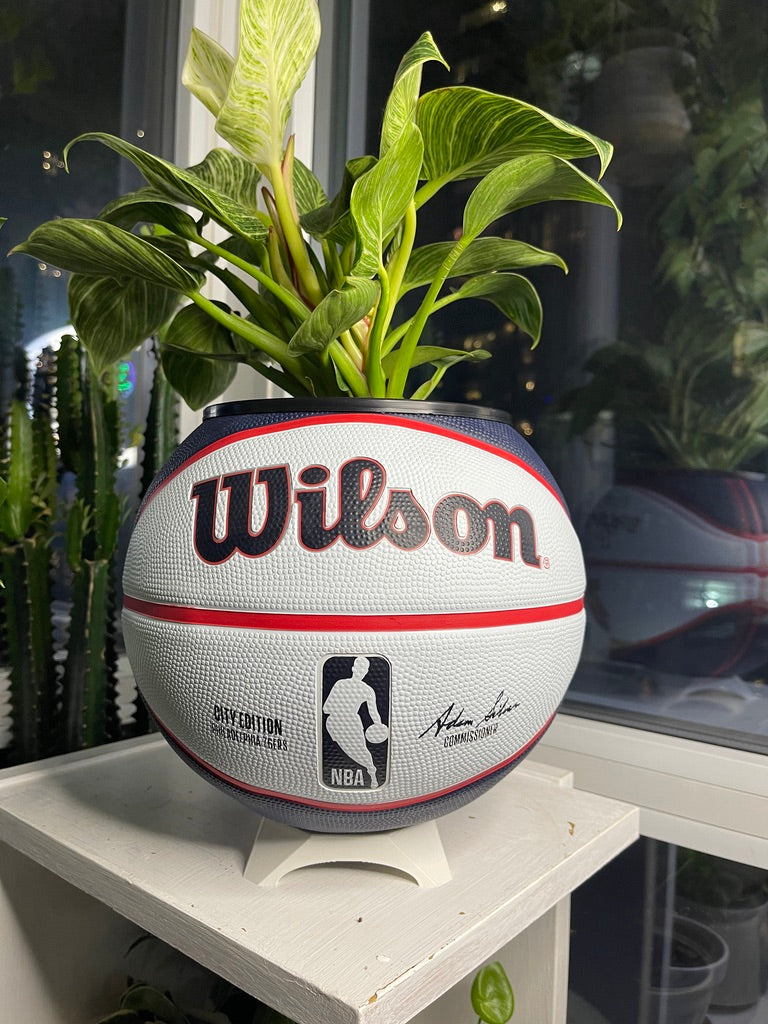 Large Basketball Planter (Philadelphia 76ers)
