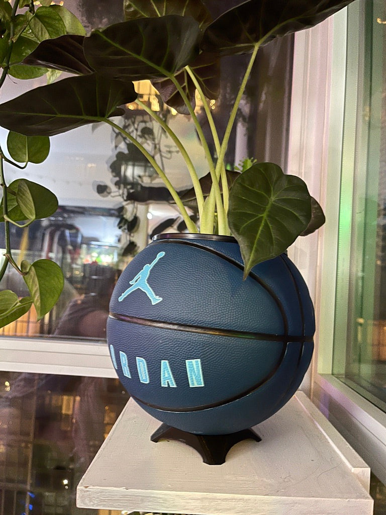 Nike Jordan Large Basketball Planter (Blue)