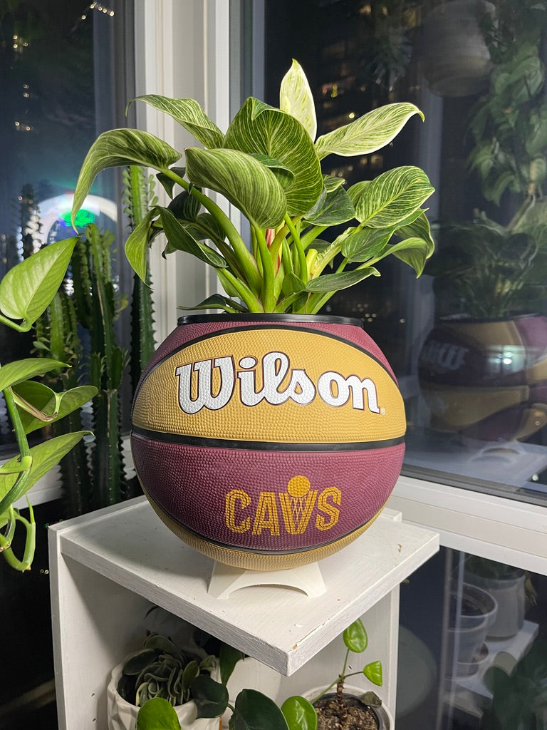 Large Basketball Planter (Cleveland Cavaliers)