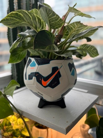 Nike Large Soccer Ball Planter (Blue Pitch)