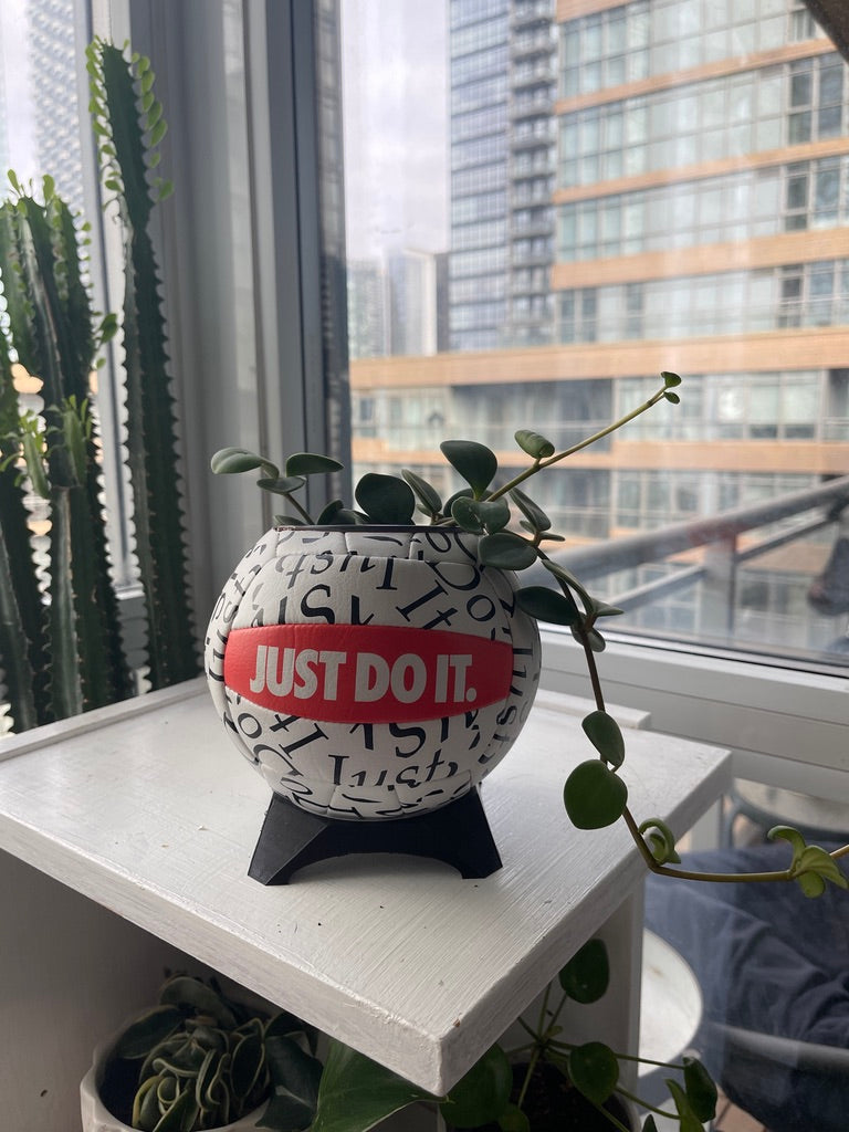 Nike Mini Volleyball Planter (Newspaper)