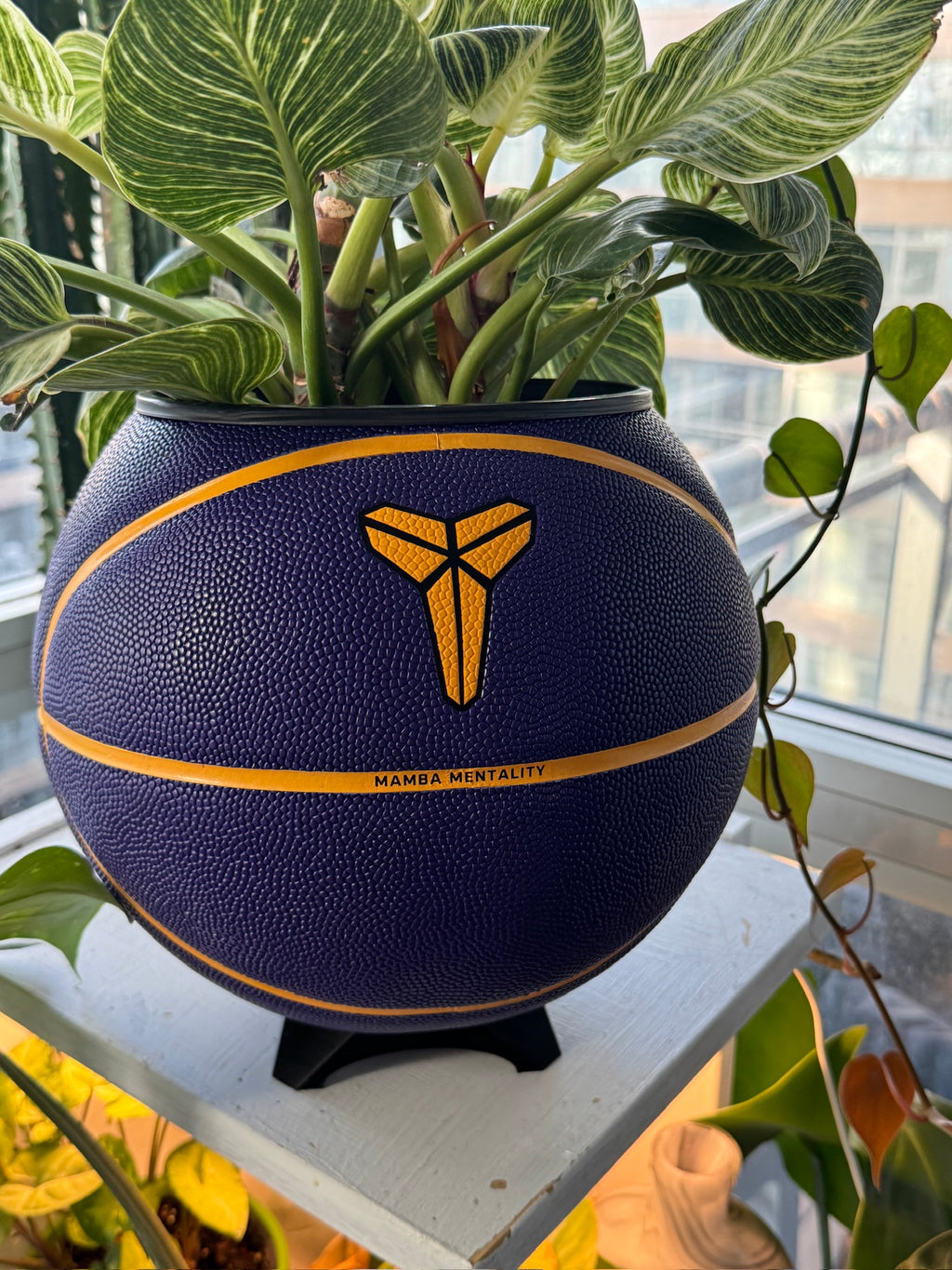 Nike Jordan Large Basketball Planter (Kobe Bryant Mamba Purple)