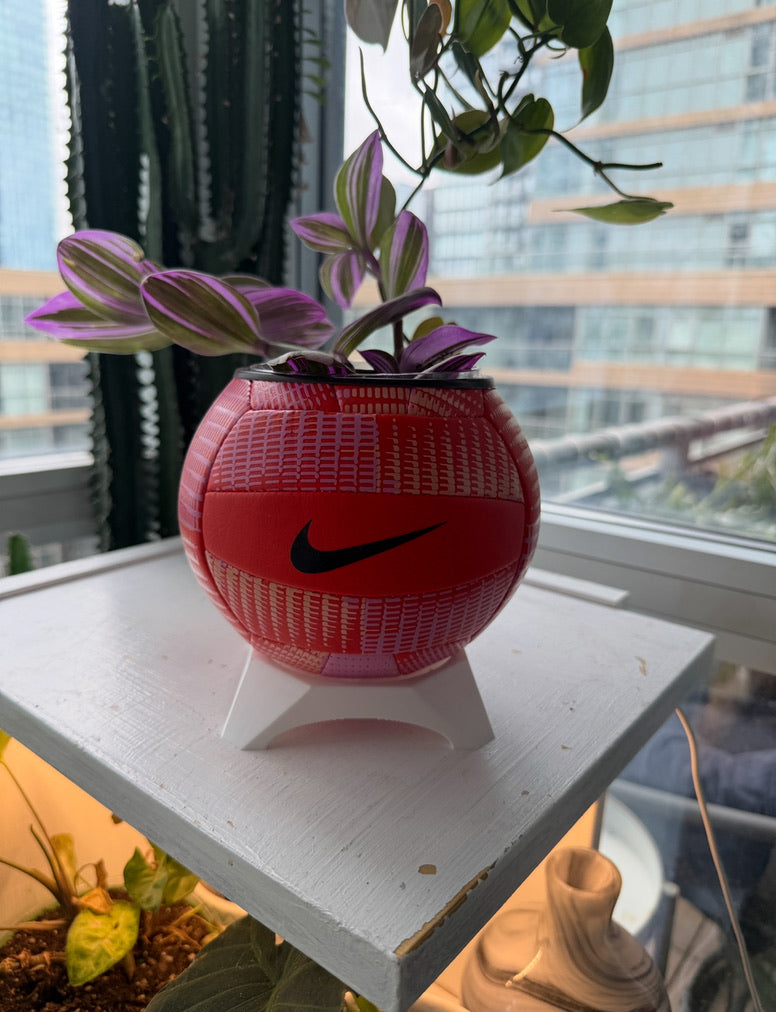 Nike Mini Volleyball Planter (Apricot)