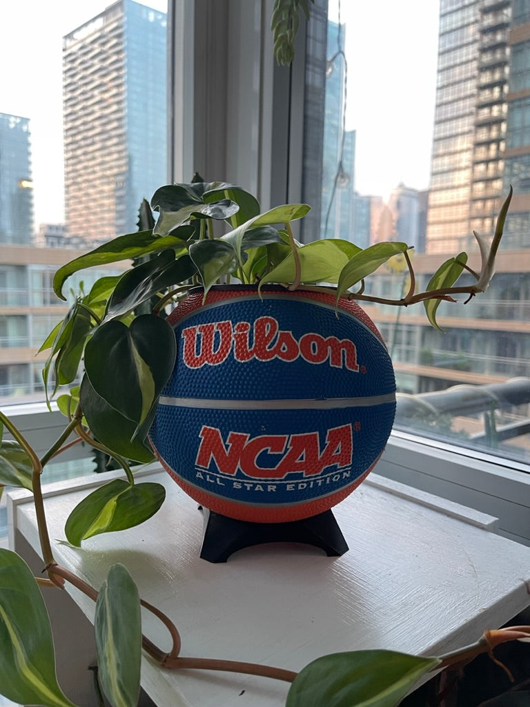 Mini Basketball Planter (NCAA Orange)