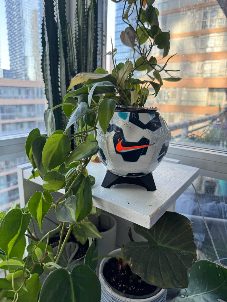 Nike Mini Soccer Ball Planter (Blue Pitch)