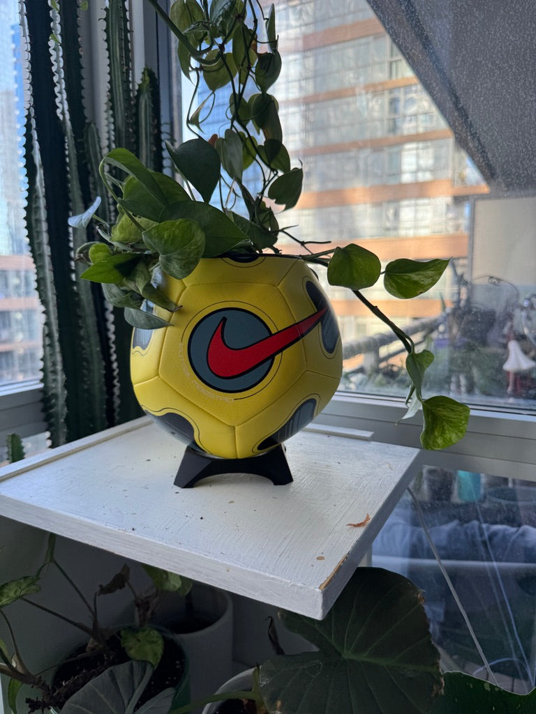 Nike Large Soccer Ball Planter (Red Volt)
