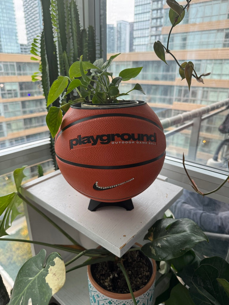 Nike Large Basketball Planter (OG Playground - Crystal)