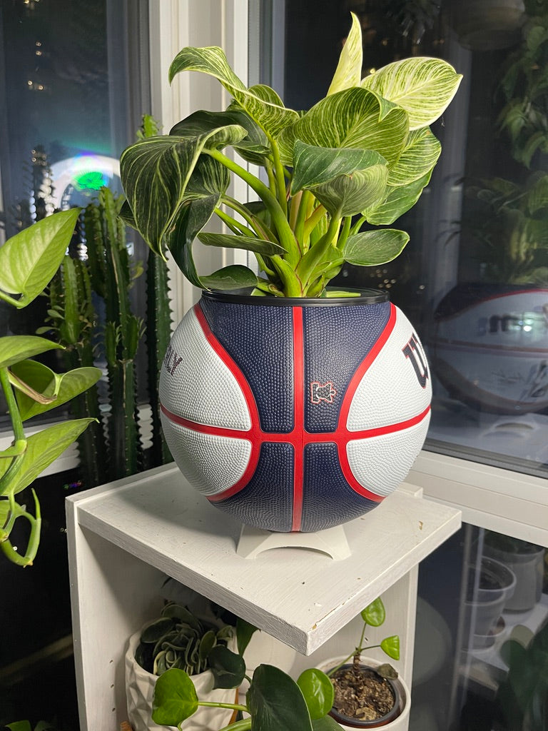 Large Basketball Planter (Philadelphia 76ers)