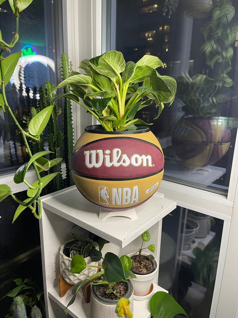 Large Basketball Planter (Cleveland Cavaliers)