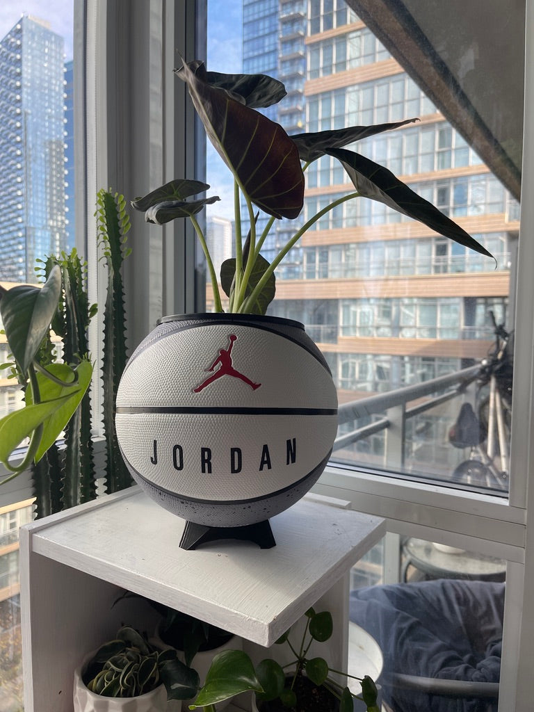 Nike Jordan Large Basketball Planter (White Cement)