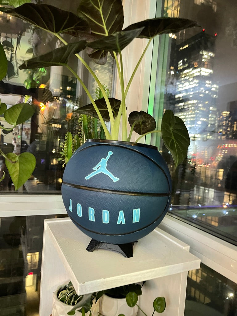 Nike Jordan Large Basketball Planter (Blue)