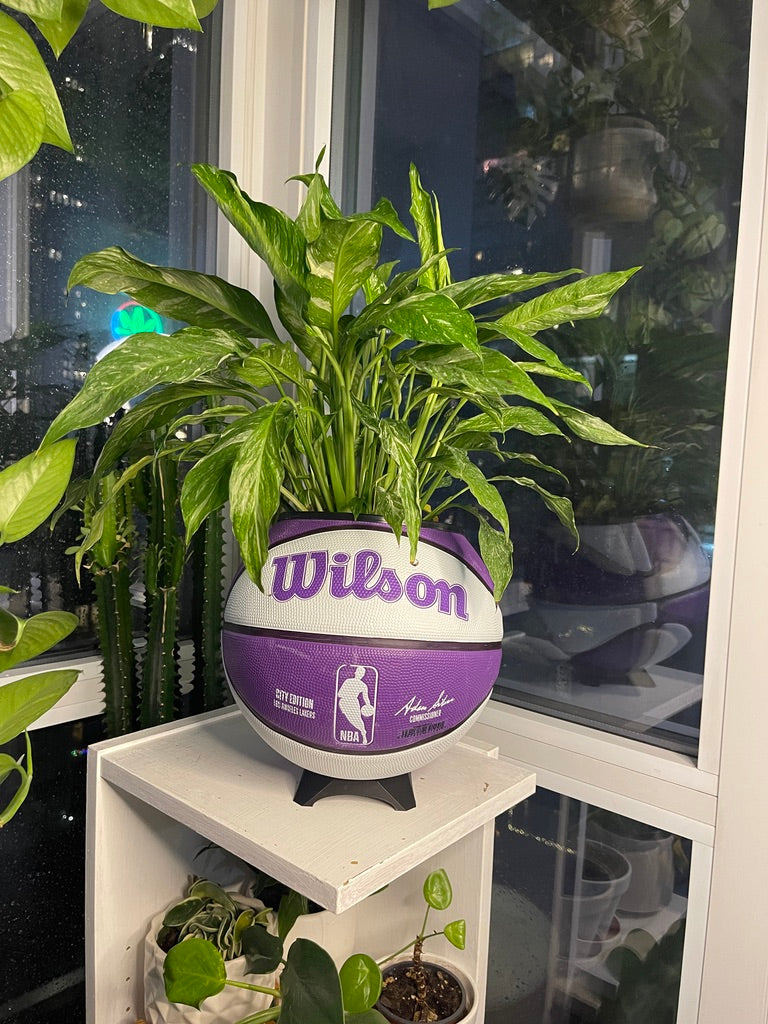 Large Basketball Planter (Los Angeles Lakers Mono)