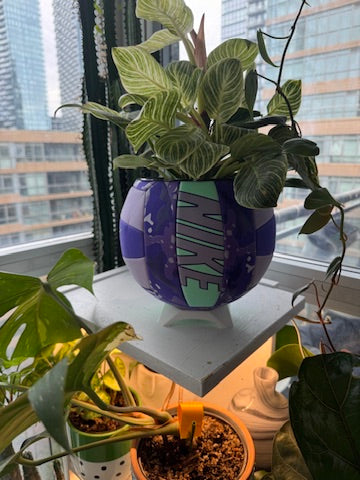 Nike Large Volleyball Planter (Purple Storm)