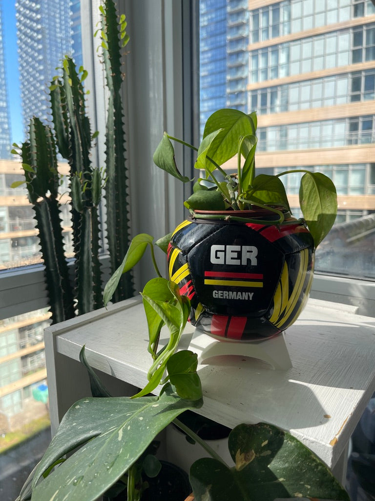 Mini Soccer Ball Planter (Germany)