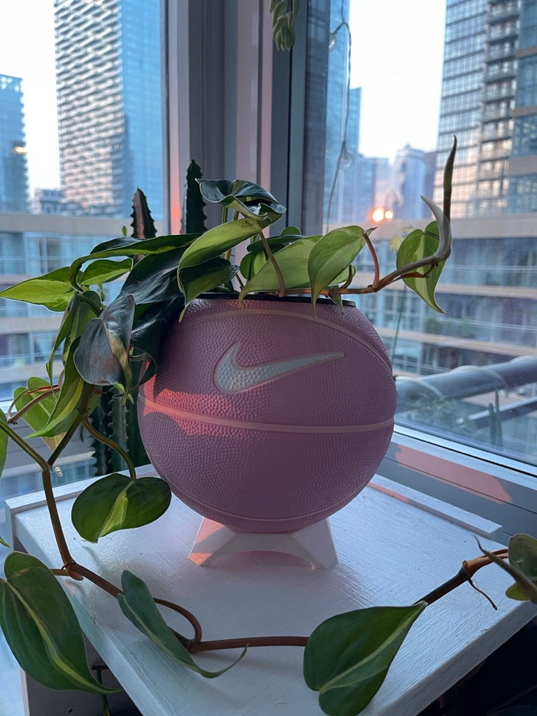 Nike Mini Basketball Planter (Strawberry Milk)