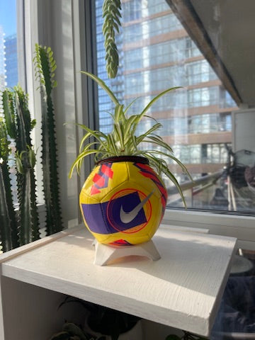 Nike Mini Soccer Ball Planter (Yellow Pitch)