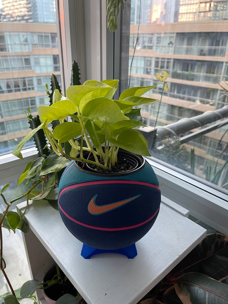 Nike Mini Basketball Planter (Hyper Pink)