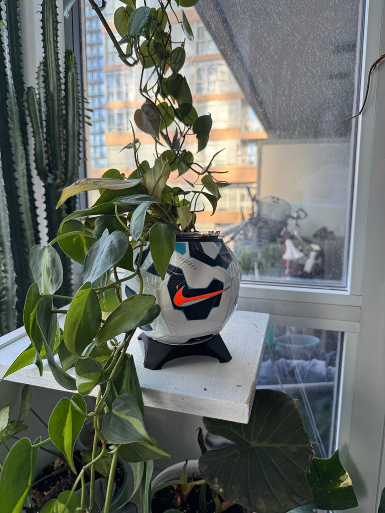 Nike Mini Soccer Ball Planter (Blue Pitch)
