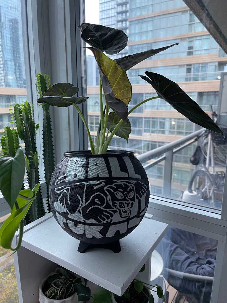 Nike Large Basketball Planter (Ball For All Black)