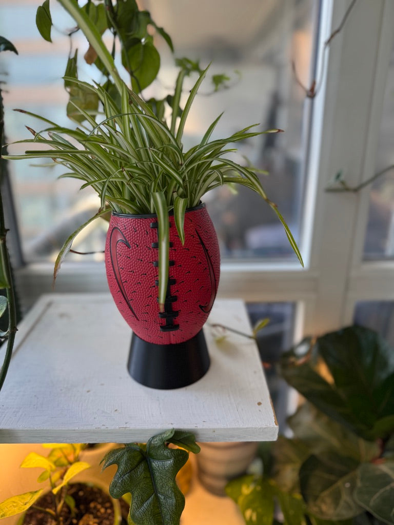 Nike Mini Football Planter (Red)