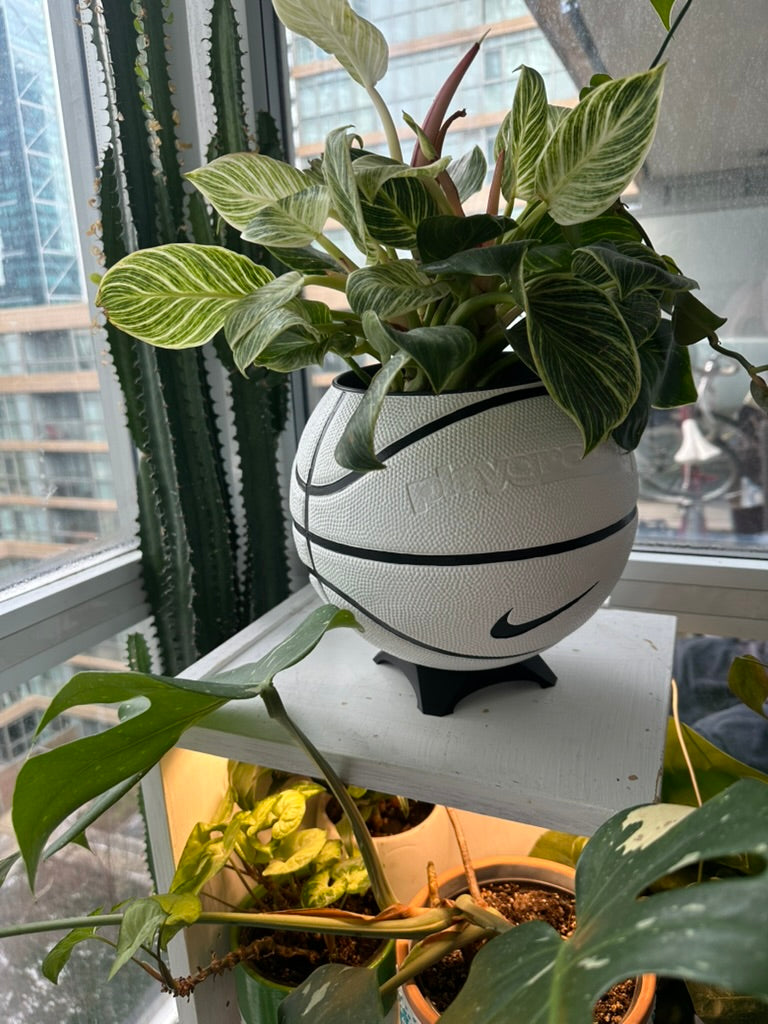 Nike Large Basketball Planter (White & Black)