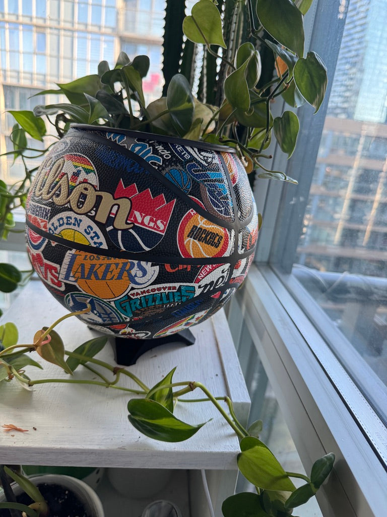 Large Basketball Planter (NBA All Teams)